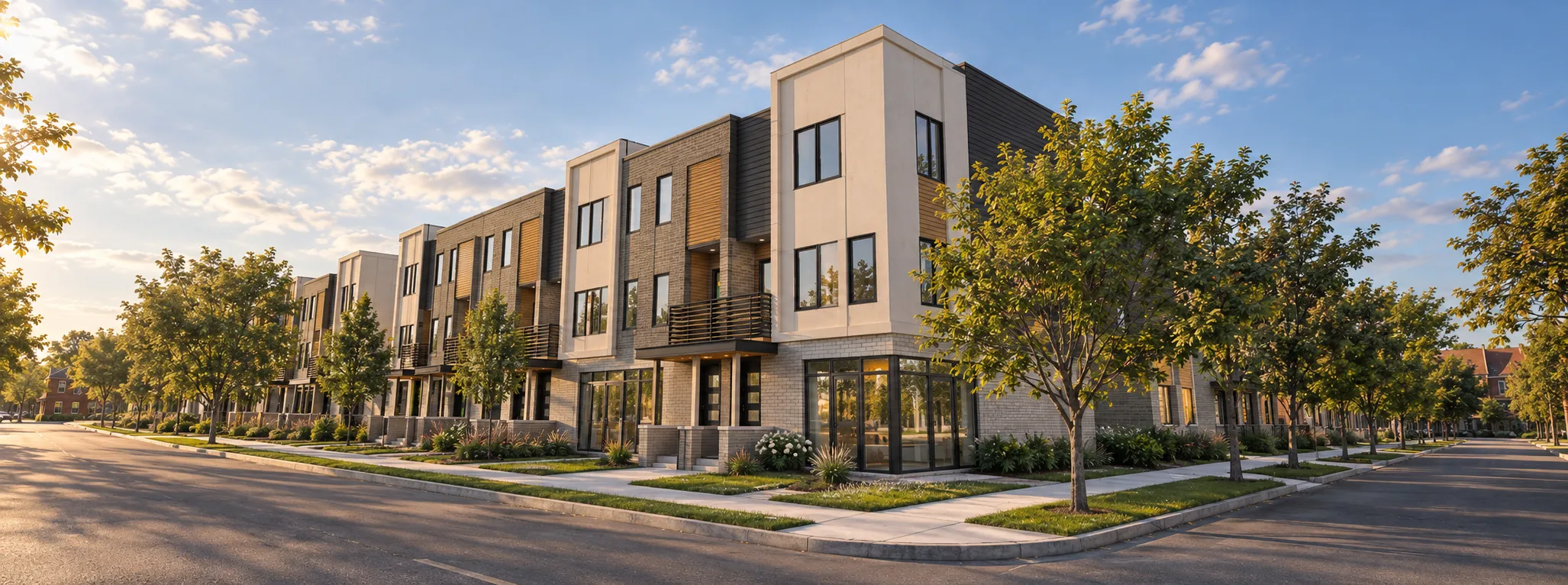 Rendering of the Trumbull North corner on Trumbull